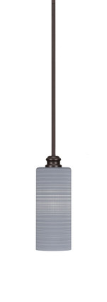 Toltec Lighting - 1151-ES-4092 - One Light Mini Pendant - Edge - Espresso