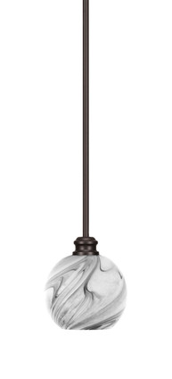 Toltec Lighting - 1151-ES-4109 - One Light Mini Pendant - Edge - Espresso