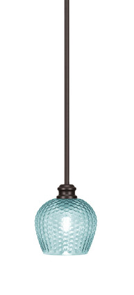Toltec Lighting - 1151-ES-4605 - One Light Mini Pendant - Edge - Espresso