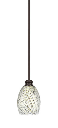 Toltec Lighting - 1151-ES-5054 - One Light Mini Pendant - Edge - Espresso