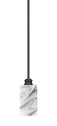 Toltec Lighting - 1151-ES-549 - One Light Mini Pendant - Edge - Espresso