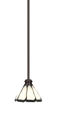 Toltec Lighting - 1151-ES-9125 - One Light Mini Pendant - Edge - Espresso