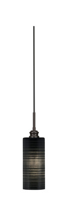 Toltec Lighting - 1152-ES-4099 - One Light Mini Pendant - Edge - Espresso