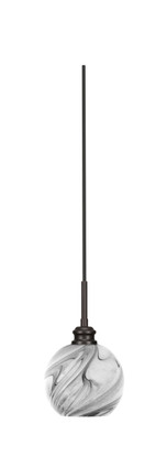 Toltec Lighting - 1152-ES-4109 - One Light Mini Pendant - Edge - Espresso