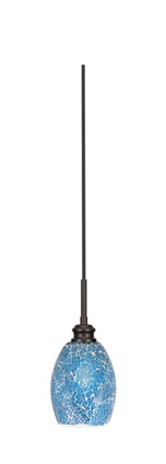 Toltec Lighting - 1152-ES-5055 - One Light Mini Pendant - Edge - Espresso