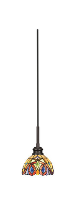 Toltec Lighting - 1152-ES-9445 - One Light Mini Pendant - Edge - Espresso
