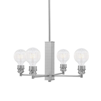 Toltec Lighting - 1154-BN-LED45C - LED Chandelier - Edge - Brushed Nickel