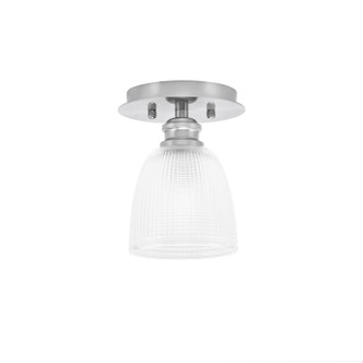 Toltec Lighting - 1160-BN-500 - One Light Semi-Flush Mount - Edge - Brushed Nickel