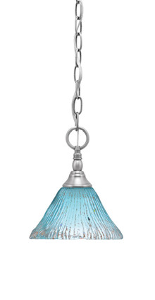 Toltec Lighting - 11-BN-458 - One Light Mini Pendant - Chain - Brushed Nickel