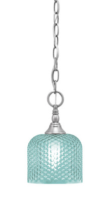 Toltec Lighting - 11-BN-4615 - One Light Mini Pendant - Chain - Brushed Nickel