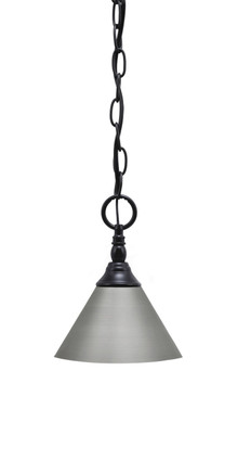 Toltec Lighting - 11-MB-421-BN - One Light Mini Pendant - Chain - Matte Black