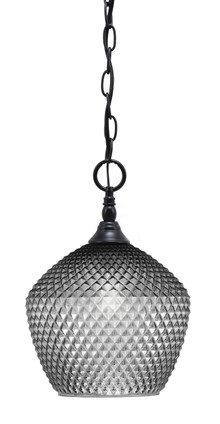 Toltec Lighting - 11-MB-4922 - One Light Mini Pendant - Chain - Matte Black