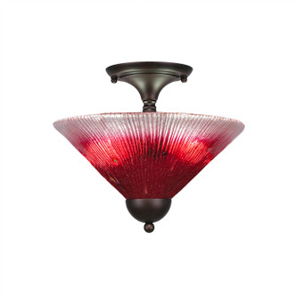 Toltec Lighting - 120-BRZ-706 - Two Light Semi-Flush - Any - Bronze