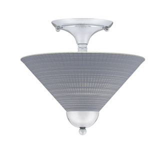 Toltec Lighting - 120-CH-4002 - Two Light Semi-Flush Mount - Semi-Flushes - Chrome