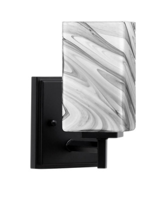 Toltec Lighting - 1211-MB-549 - One Light Wall Sconce - Franklin - Matte Black