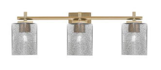 Toltec Lighting - 1213-NAB-542 - Three Light Bath Bar - Franklin - New Age Brass