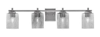 Toltec Lighting - 1214-GP-542 - Four Light Bath Bar - Franklin - Graphite