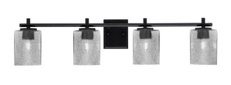 Toltec Lighting - 1214-MB-542 - Four Light Bath Bar - Franklin - Matte Black