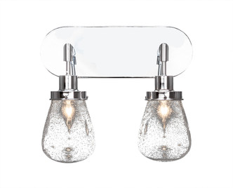 Toltec Lighting - 1232-CH-471 - Two Light Bath Bar - Meridian - Chrome