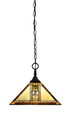 Toltec Lighting - 12-MB-986 - One Light Pendant - Any - Matte Black