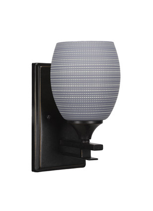 Toltec Lighting - 131-DG-4022 - One Light Wall Sconce - Uptowne - Dark Granite