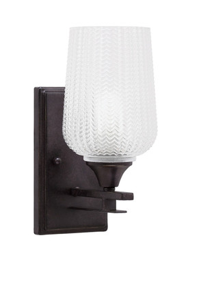 Toltec Lighting - 131-DG-4250 - One Light Wall Sconce - Uptowne - Dark Granite