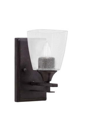 Toltec Lighting - 131-DG-461 - One Light Wall Sconce - Uptowne - Dark Granite