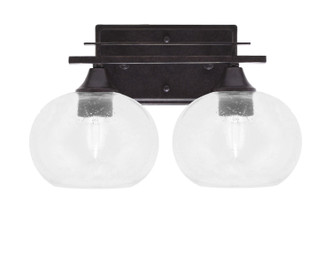 Toltec Lighting - 132-DG-202 - Two Light Bathroom Lighting - Uptowne - Dark Granite