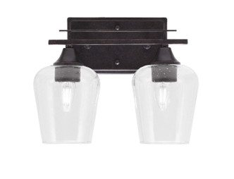 Toltec Lighting - 132-DG-210 - Two Light Bathroom Lighting - Uptowne - Dark Granite