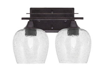 Toltec Lighting - 132-DG-4812 - Two Light Bathroom Lighting - Uptowne - Dark Granite