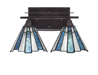 Toltec Lighting - 132-DG-9325 - Two Light Bath Bar - Uptowne - Dark Granite