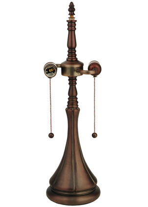 Meyda Tiffany - 125779 - Two Light Table Base Hardware - Fluted