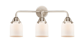 manufacturer_finish:Polished Nickel|manufacturer_glass:Cased Matte White Small Bell|light_output:220.00lm|color_temperature:2200K|cri:99
