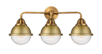 Innovations - 288-3W-BB-HFS-64-BB - Three Light Bath Vanity - Nouveau 2 - Brushed Brass