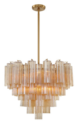 Addis 12 Light Chandelier (ADD-312-AG-AM)