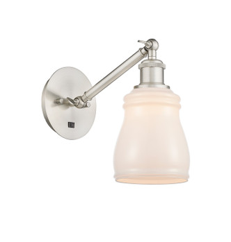 Innovations - 317-1W-SN-G391 - One Light Wall Sconce - Ballston - Brushed Satin Nickel