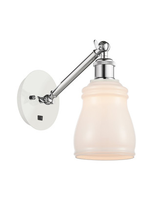 Innovations - 317-1W-WPC-G391-LED - LED Wall Sconce - Ballston - White Polished Chrome