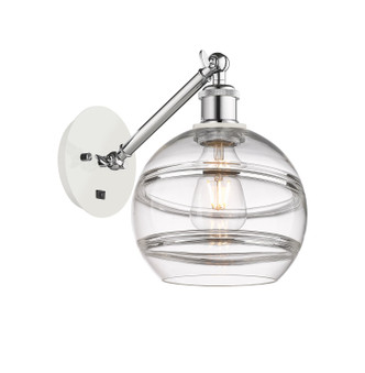 Innovations - 317-1W-WPC-G556-8CL - LED Wall Sconce - Ballston - White Polished Chrome