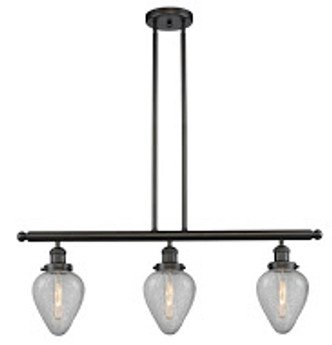 Innovations - 213-OB-G165 - Three Light Island Pendant - Franklin Restoration - Oil Rubbed Bronze