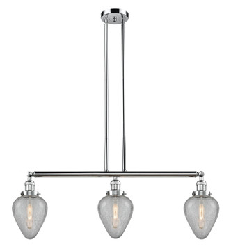 Innovations - 213-PC-G165 - Three Light Island Pendant - Franklin Restoration - Polished Chrome
