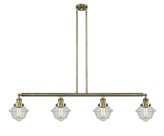 Innovations - 214-AB-G534-LED - LED Island Pendant - Franklin Restoration - Antique Brass