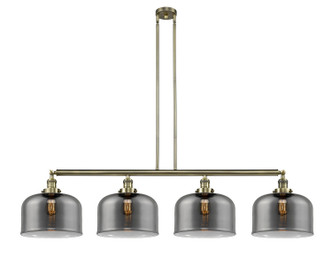 Innovations - 214-AB-G73-L - Four Light Island Pendant - Franklin Restoration - Antique Brass