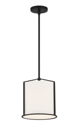 Carlyn One Light Pendant (CAR-9201-BK)