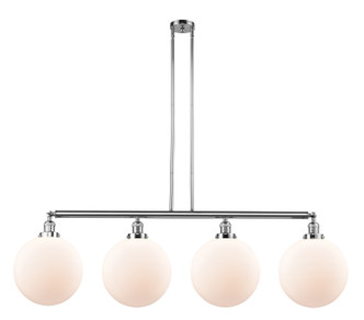 Innovations - 214-PC-G201-12-LED - LED Island Pendant - Franklin Restoration - Polished Chrome