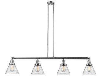Innovations - 214-PC-G44 - Four Light Island Pendant - Franklin Restoration - Polished Chrome
