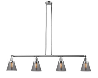 Innovations - 214-PC-G63 - Four Light Island Pendant - Franklin Restoration - Polished Chrome