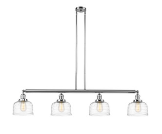 Innovations - 214-PC-G713 - Four Light Island Pendant - Franklin Restoration - Polished Chrome