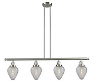 Innovations - 214-SN-G165-LED - LED Island Pendant - Franklin Restoration - Brushed Satin Nickel