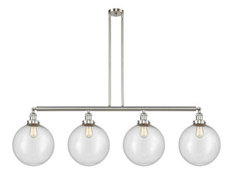 Innovations - 214-SN-G204-12-LED - LED Island Pendant - Franklin Restoration - Brushed Satin Nickel