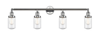 Innovations - 215-PC-G314 - Four Light Bath Vanity - Franklin Restoration - Polished Chrome